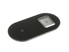 Зарядное устройство Baseus Simple 2in1 Wireless Charger 18W Max For Phones + Pods Black WXJK-01
