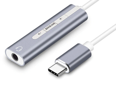 Звуковая карта Orient AU-05PL USB2.0 to 3.5mm jack