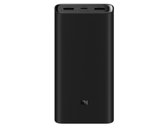 Внешний аккумулятор Xiaomi Mi Power Bank 3 Pro 20000mAh Black PLM07ZM New Выгодный набор + серт. 200Р!!!