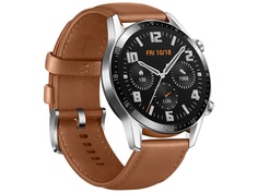 Умные часы Huawei Watch GT 2 Classic 46mm, Latona-B19V Pebble Brown 55024334 Выгодный набор + серт. 200Р!!!