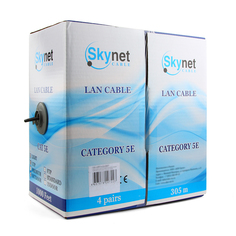 Сетевой кабель SkyNet Standart UTP cat.5e 305m Outdoor Black CSS-UTP-4-CU-OUT