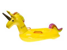 Надувной круг Bradex Единорог 72cm Yellow DE 0482