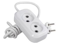 Удлинитель Lux У2-О-02 2 Sockets 2m White