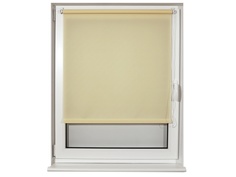 Штора рулонная Brabix 80x175cm Лён Cream S-21 / 605993