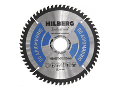 Диск Hilberg Industrial HA185 пильный по алюминию 185x30/20mm 60 зуба Trio Diamond