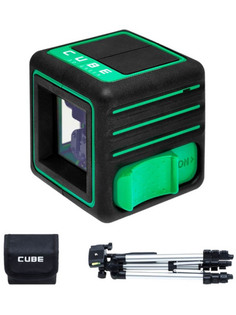 Нивелир ADA instruments Cube 3D Green Professional Edition (А00545) со штативом