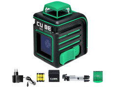 Нивелир ADA instruments CUBE 360 Green Professional Edition (А00535) со штативом