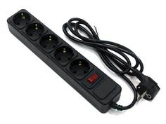 Сетевой фильтр 5bites 5 Sockets 1.8m Black SP5B-118