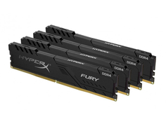 Модуль памяти HyperX Fury Black DDR4 DIMM 3600MHz PC28800 CL18 - 64Gb Kit (4x16Gb) HX436C18FB4K4/64