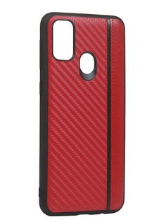 Чехол G-Case для Samsung Galaxy M21 Carbon Red GG-1244