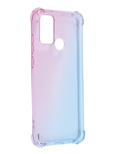 Чехол Brosco для Samsung Galaxy A51 TPU Pink-Blue SS-A51-HARD-TPU-PINK-BLUE