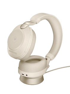 Наушники Jabra Evolve2 85 Link380c MS Stereo Stand Beige 28599-999-888