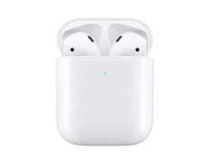 Наушники Apple AirPods (ver2) Pink в беспроводном зарядном футляре MRXJ2RU/A Выгодный набор + серт. 200Р!!!