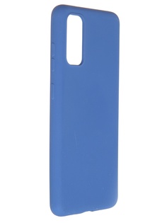 Чехол Pero для Samsung Galaxy S20 Liquid Silicone Blue PCLS-0010-BL ПЕРО