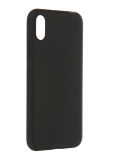 Чехол Pero для APPLE iPhone XS Soft Touch Black PRSTC-IXSB ПЕРО