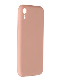 Чехол Pero для APPLE iPhone XR Liquid Silicone Pink PCLS-0003-PK ПЕРО