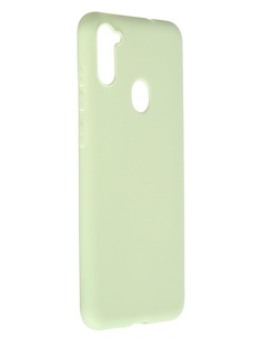 Чехол Pero для Samsung Galaxy A11 / M11 Soft Touch Mint CC01-A11GRN ПЕРО