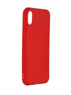 Чехол Pero для APPLE iPhone X Soft Touch Red PRSTC-IXR ПЕРО