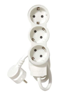 Сетевой фильтр Legrand LEG 3 Sockets 3m White 695002