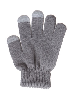 Теплые перчатки для сенсорных дисплеев Activ Детские Grey 124441