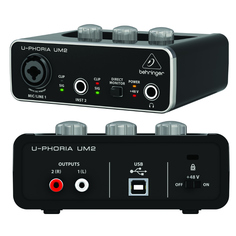 Аудиоинтерфейс BEHRINGER U-PHORIA UM2