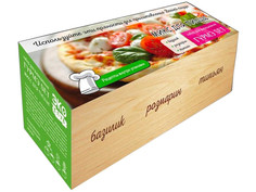 Растение ЭкоДом Гурмэ Set Микс для пиццы Базилик, Розмарин, Тимьян 1061843804698