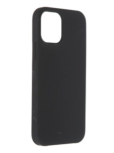 Чехол LuxCase для Apple iPhone 12 Pro Soft Touch Premium Black 69034