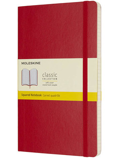 Блокнот Moleskine Classic Soft Large 130х210mm 96 листов Red QP617F2 / 430974