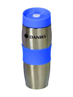 Термокружка Daniks SL-069 380ml Blue 316121
