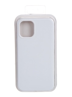 Чехол Krutoff для APPLE iPhone 12 Mini Silicone White 11028