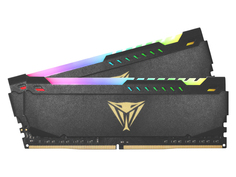 Модуль памяти Patriot Memory Viper Steel RGB DDR4 DIMM 3200MHz PC4-25600 CL18 - 16Gb Kit (2x8Gb) PVSR416G320C8K