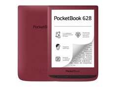 Электронная книга PocketBook 628 Ruby Red PB628-R-RU Выгодный набор + серт. 200Р!!!