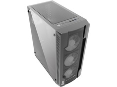 Корпус Powercase Mistral X4 Mesh Tempered Glass Black без БП CMIXB-F4