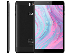 Планшет BQ 8077L Exion Plus Black (Unisoc SC9863A 1.6 GHz/3072Mb/32Gb/Wi-Fi/Bluetooth/LTE/GPS/Cam/8.0/1280x800/Android)