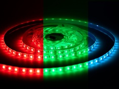 Светодиодная лента URM 5050-60led-12V-14 4W 840LM/m-IP65 RGB 5m N01004