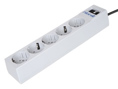 Сетевой фильтр Zis Pilot SG 5x10 5/10 Sockets 1.8m White