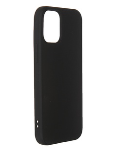 Чехол Svekla для APPLE iPhone 12 Mini Silicone Black SV-AP12PMINI-MBL