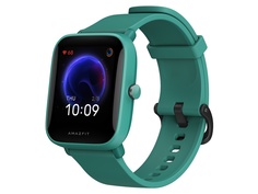 Умные часы Xiaomi Amazfit A2008 BIP U Pro Green Выгодный набор + серт. 200Р!!!