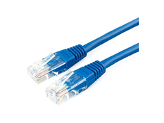 Сетевой кабель Bion UTP cat.5e CCA 5m Blue BCL-PP12-5M/B