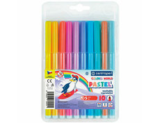 Фломастеры Centropen Colour World Pastel 10 цветов 7 7550 1087