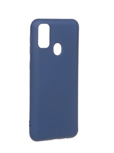 Чехол Krutoff для Samsung Galaxy M21 M215 Silicone Blue 12286