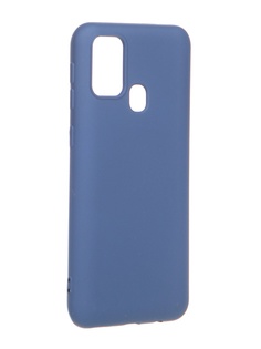 Чехол Krutoff для Samsung Galaxy M31 M315 Silicone Blue 12443