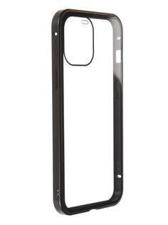 Чехол Activ для APPLE iPhone 12 Pro Max 360 Magnetic Glass Black 128040