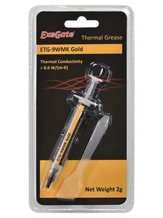 Термопаста ExeGate ETG-9WMK Gold 2g EX282342RUS