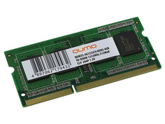 Модуль памяти Qumo 4GB DDR3 1333MHz SODIMM 204pin CL9 QUM3S-4G1333C9