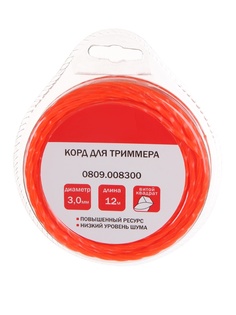 Леска для триммера Elitech 3.0mm x 15m 0809.008300