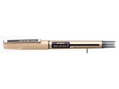 Ручка-роллер Zebra Zeb-Roller BE& DX7 0.7mm корпус Gold, стержень Black EX-JB5-BK Зебра