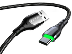 Аксессуар Jellico KDS-90 USB - USB Type-C LED 1m Black