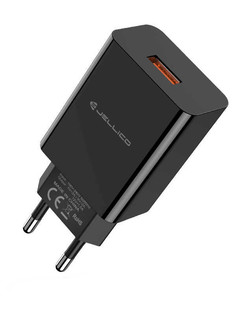 Зарядное устройство Jellico AQC-32 USB QC3.0 Black