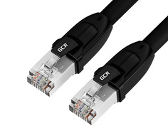Сетевой кабель GCR LSZH Prof F/FTP 26AWG cat.8 RJ45 CU 1m GCR-52345